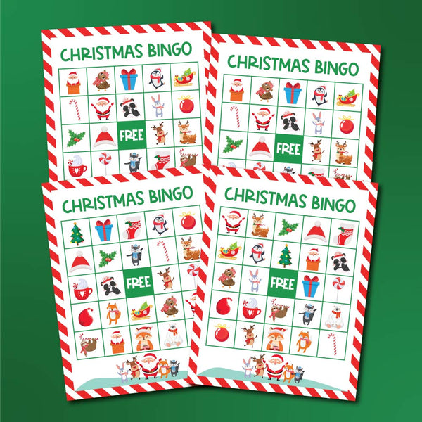 Christmas Bingo Printables For Kids