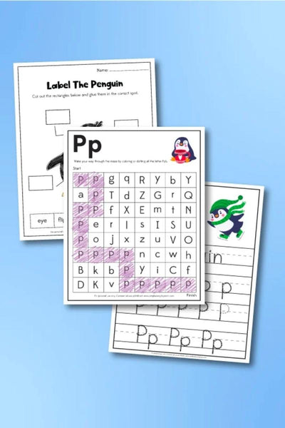 penguin worksheets