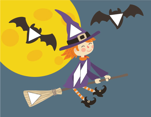 Halloween Pattern Block Mats