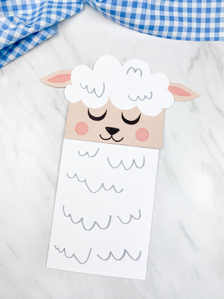 Paper Bag Puppet Crafts & Templates