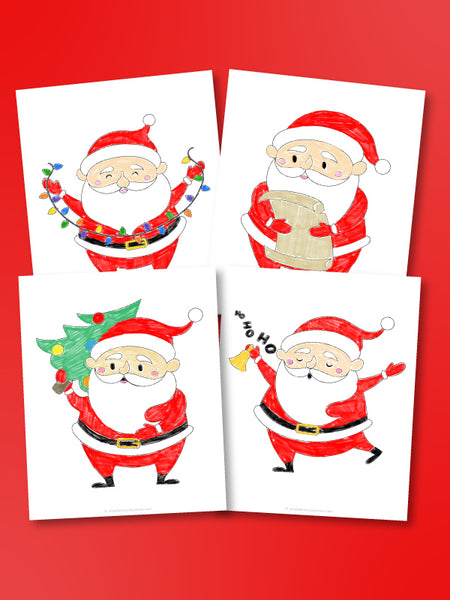 Santa Activities For Kids
