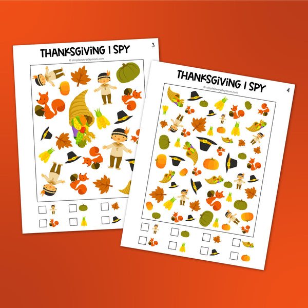 thanksgiving i spy printables