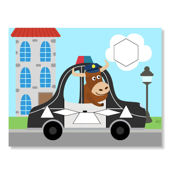 Transportation Pattern Block Mats