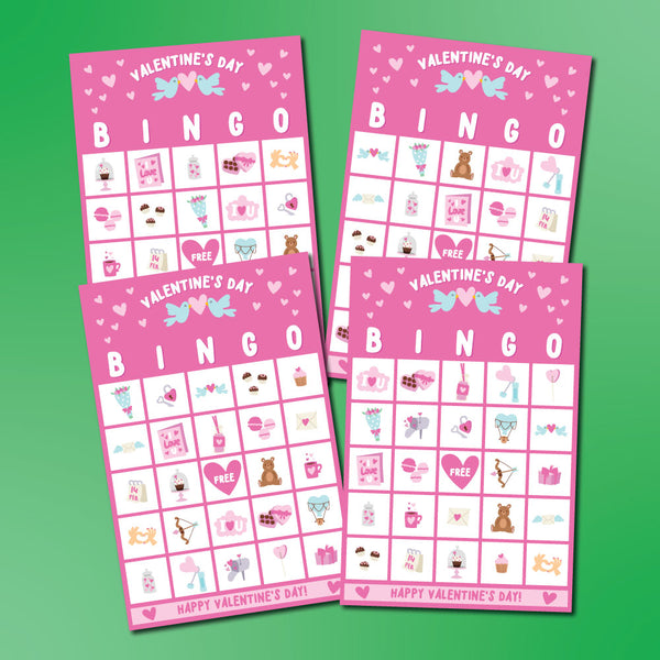 Valentine's Day Bingo Printables For Kids