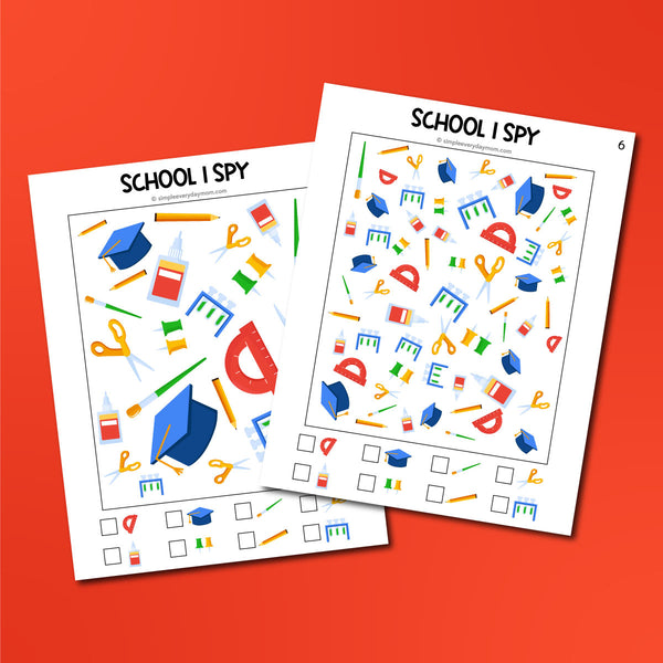 back to school i spy printables