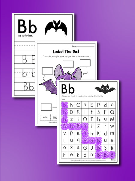 Halloween Printables For Kids Bundle