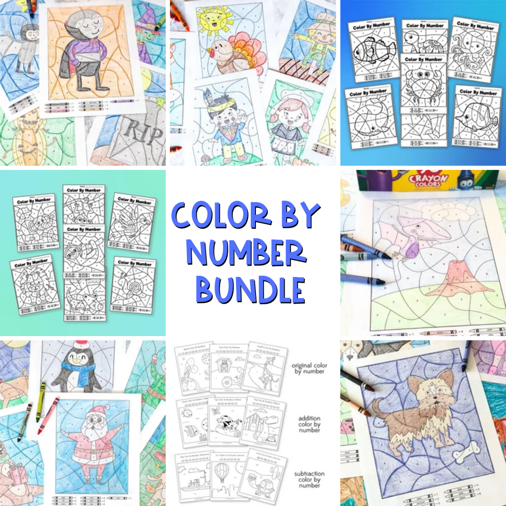 Color By Number Special Offer Bundle