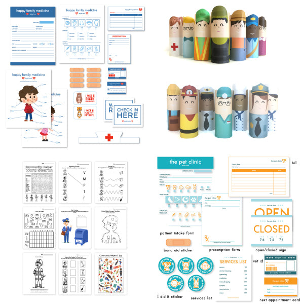 community helpers printables