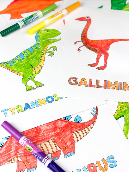 dinosaur coloring pages