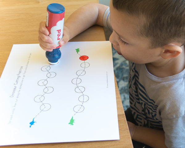 dinosaur do a dot printables