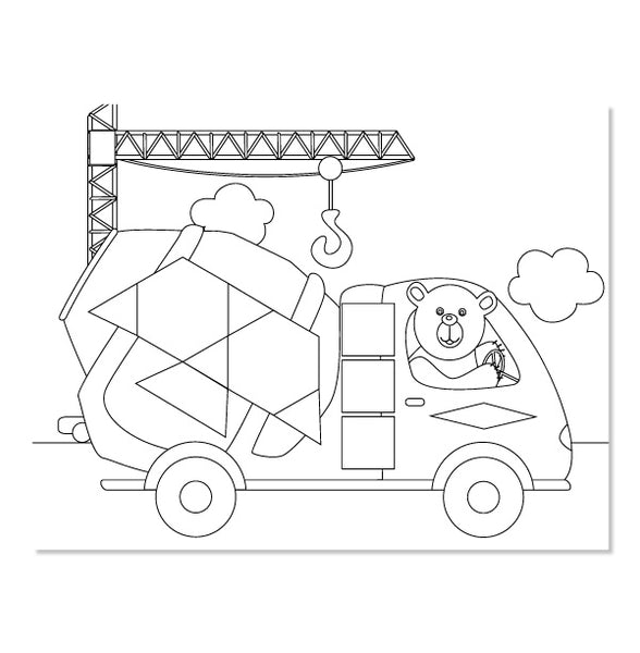 Transportation Pattern Block Mats