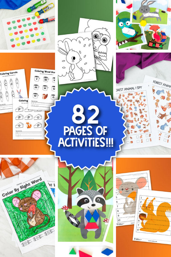 Fall Printables For Kids Bundle