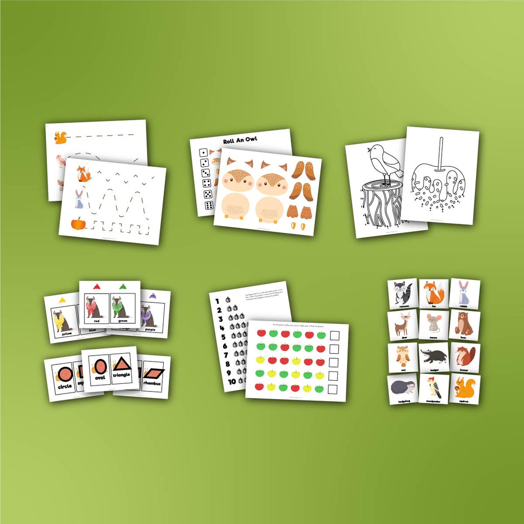 Fall Printables For Preschool