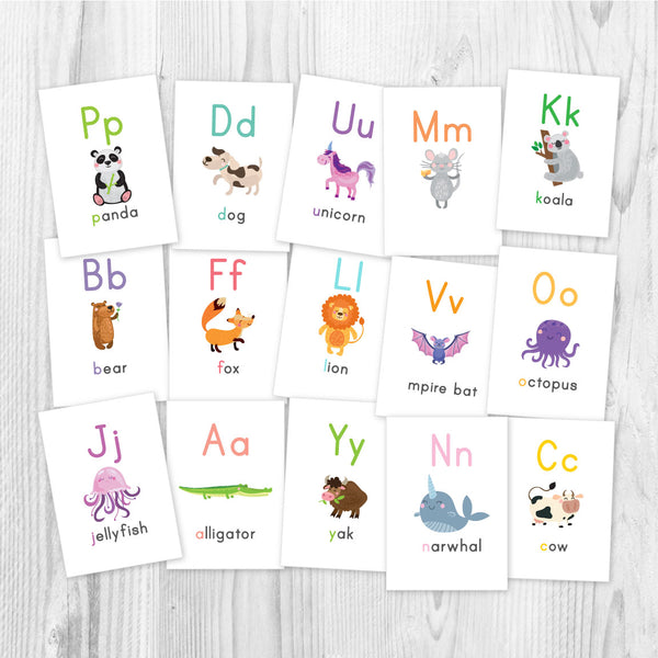 printable alphabet flashcards