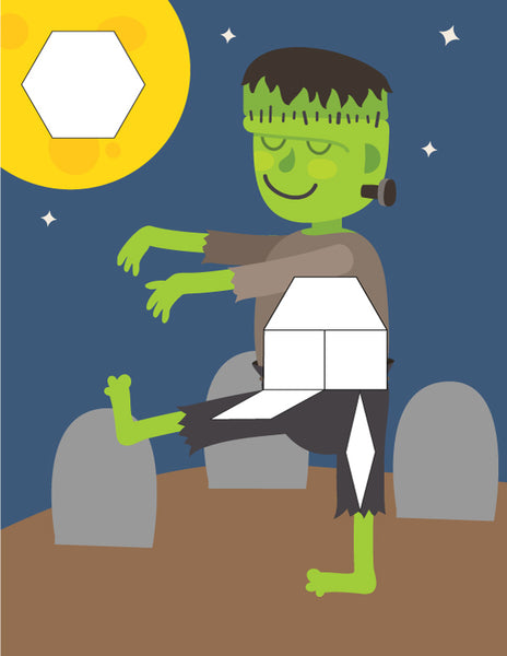 Halloween Pattern Block Mats