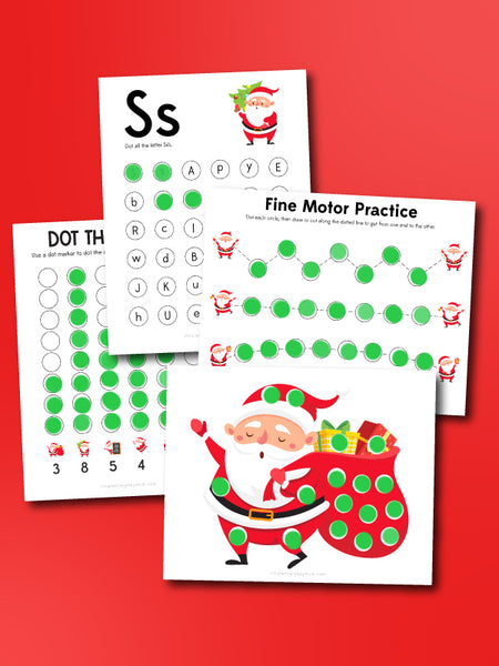 Santa Activities For Kids