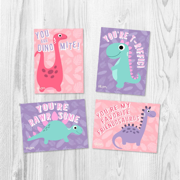 dinosaur valentines