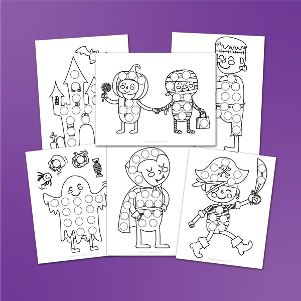 Halloween Do A Dot Printables