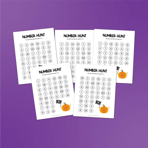 Halloween Do A Dot Printables