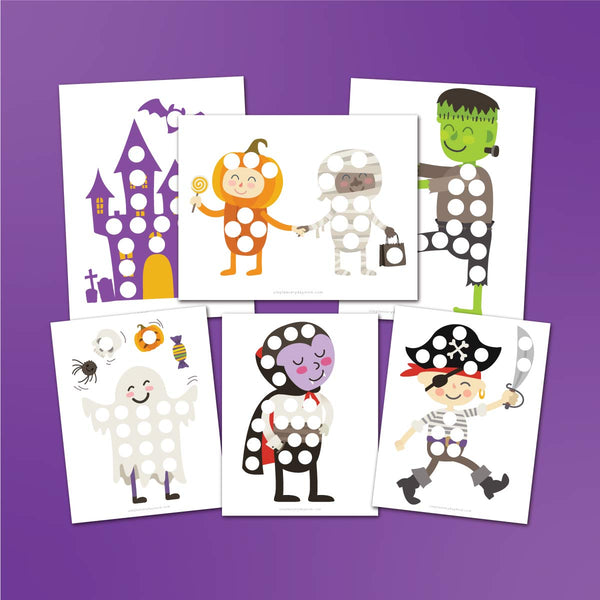 Halloween Do A Dot Printables
