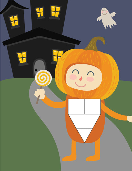 Halloween Pattern Block Mats