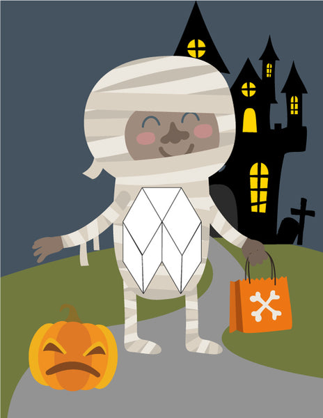 Halloween Pattern Block Mats