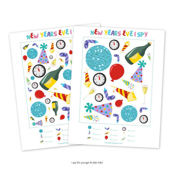 New Years Activities For Kids