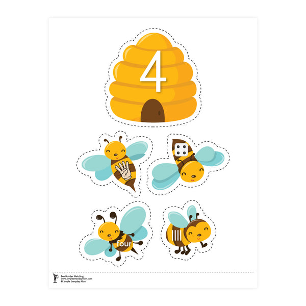 number activity for kindergarten