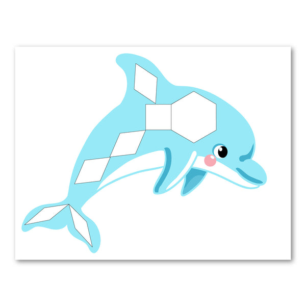 Ocean Animal Pattern Block Mats