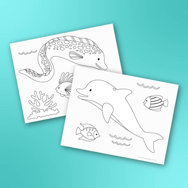 Ocean Coloring Pages For Kids