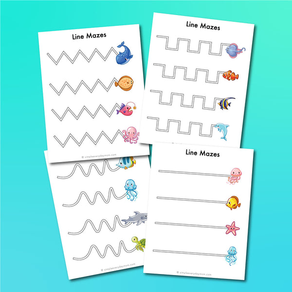 Ocean Animal Worksheets