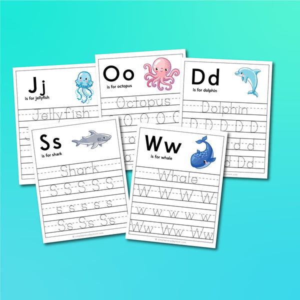 Ocean Animal Worksheets