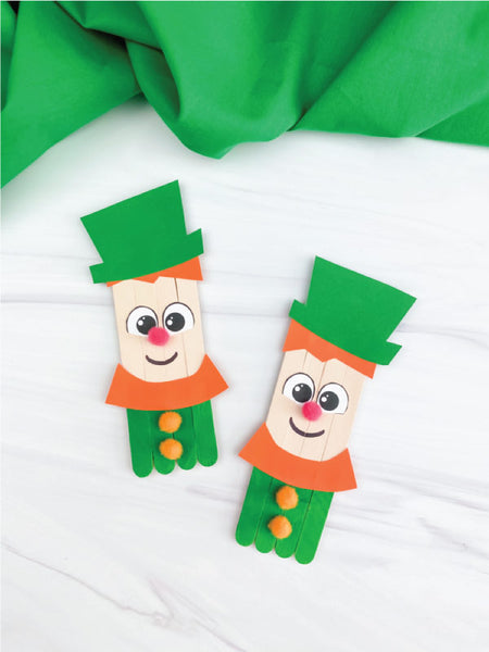 2 elf popsicle stick crafts