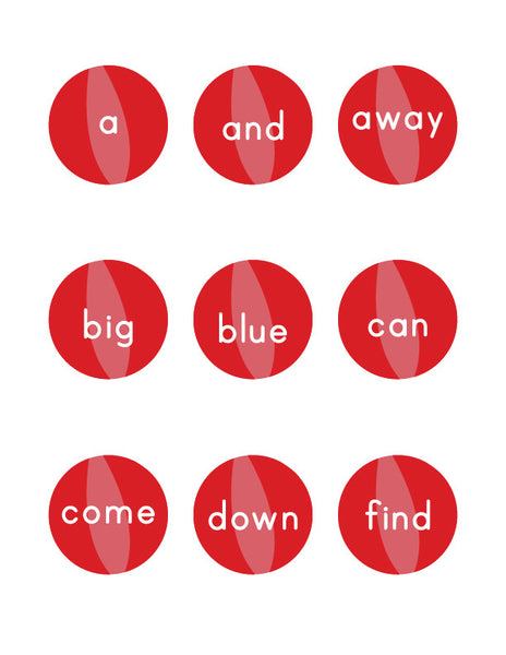 Seal Sight Word Game & ABC Game