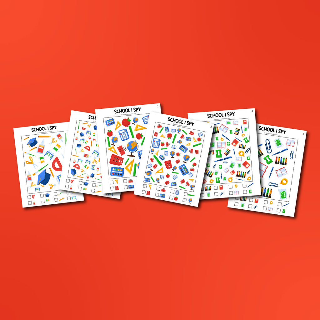 back to school i spy printables