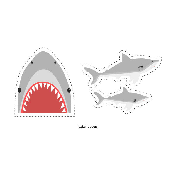 Shark Party Printables