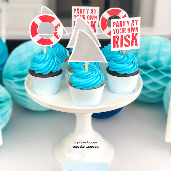 Shark Party Printables