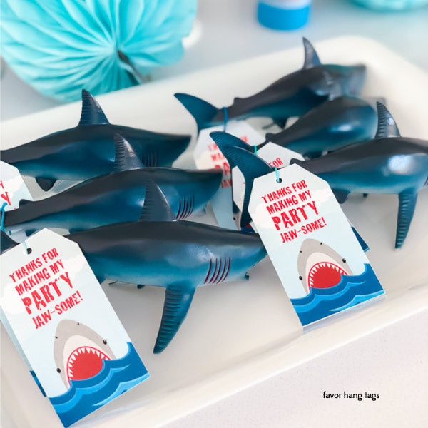 Shark Party Printables