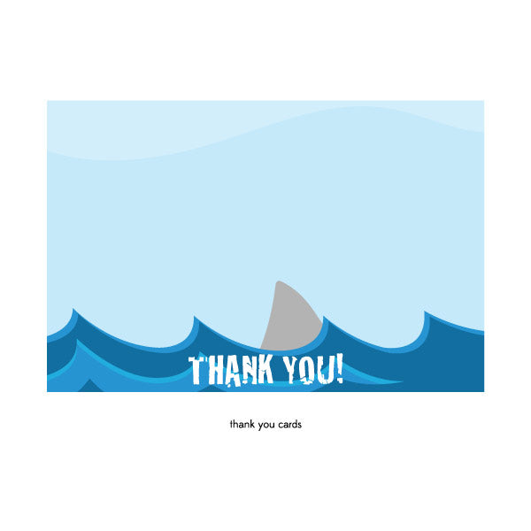 Shark Party Printables
