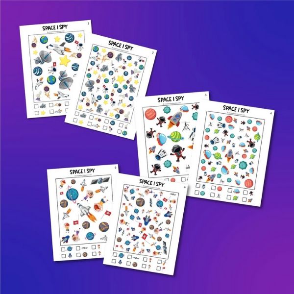 space i spy printables for kids