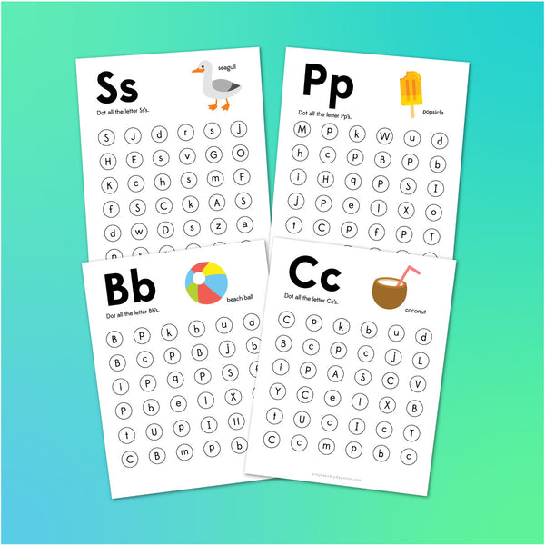 Summer Do A Dot Printables
