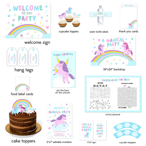 Unicorn Birthday Party
