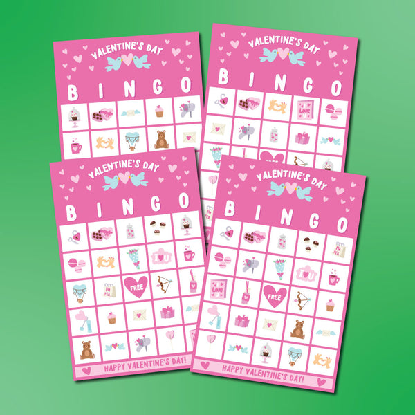 Valentine's Day Bingo Printables For Kids