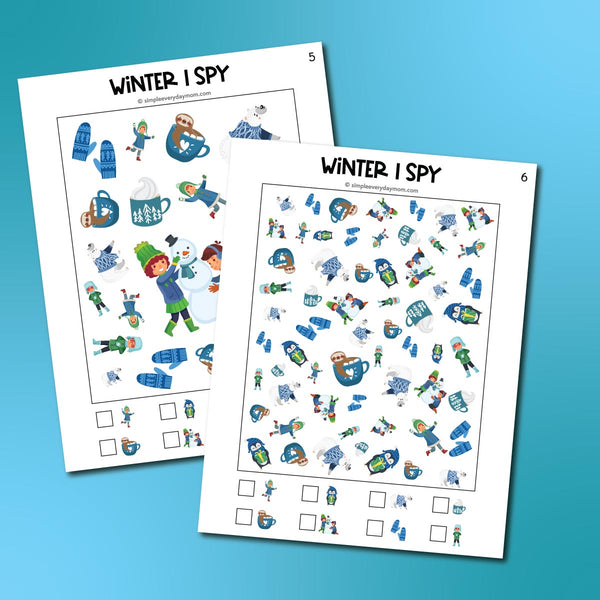 Winter I Spy Printables