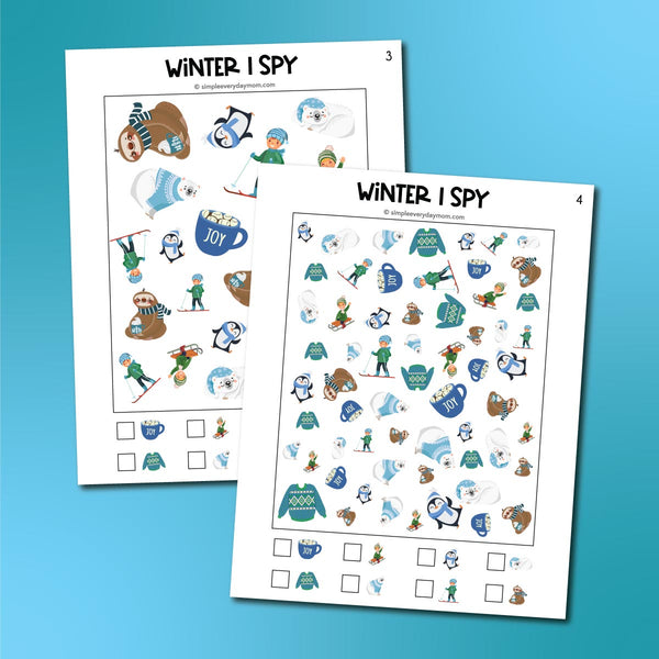 Winter I Spy Printables