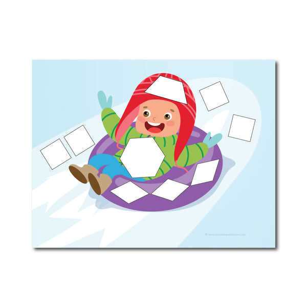 winter pattern block mat