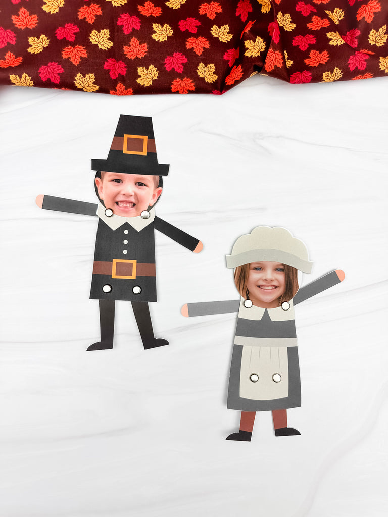 Pilgrim Photo Craft Printable