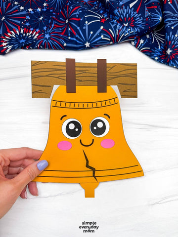 Liberty Bell Craft Template