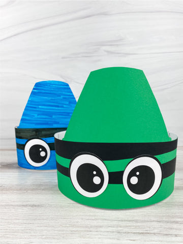 Crayon Headband Craft Template