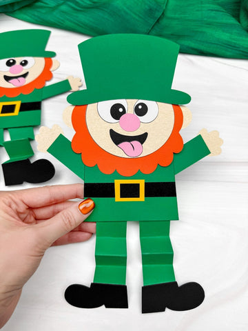 Goofy Leprechaun Craft Template